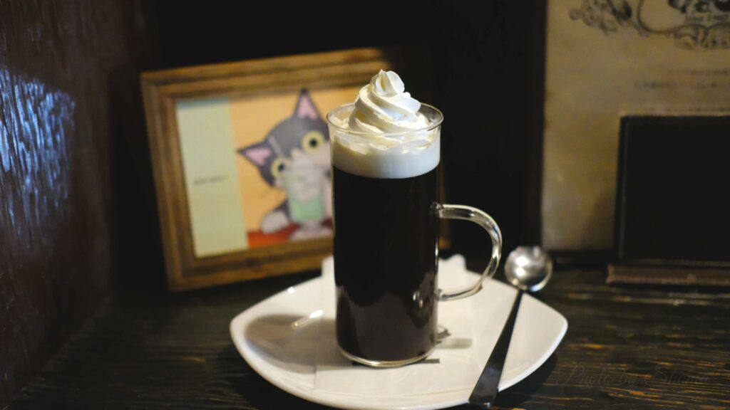 珈琲はうす　あんず村　アイリッシュコーヒー