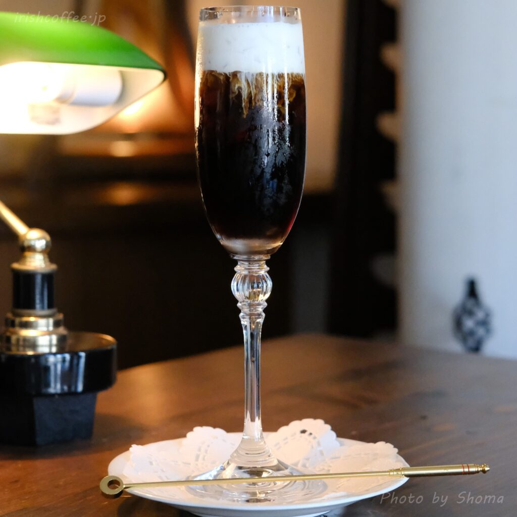 珈琲専科にーちぇ　アイス　アイリッシュコーヒー